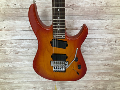 Used Hamer SLAMMER MIK DIABLO Super S Electric Guitar Cherry