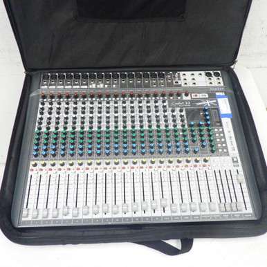 Used Soundcraft SIGNATURE 22 MIXER Mixing Console