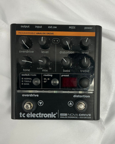 tc electronic NOVA DRIVE ギターエフェクター TC Electronic | Product | NDR-1 NOVA DRIVE