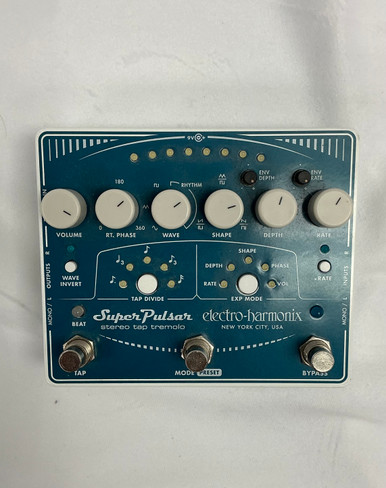 Used Electro Harmonix (E/H) SUPER PULSAR Sampler Pedal
