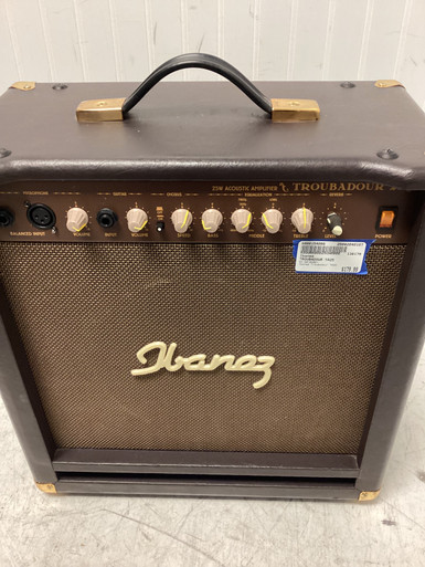 Used Ibanez TROUBADOUR TA25 1 x 12 Solid State Amplifier 1 x 12