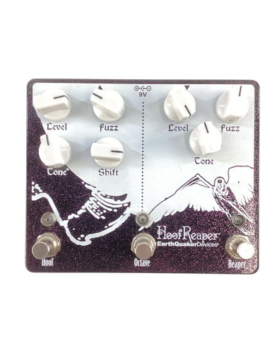 Used Earthquaker Devices HOOF REAPER FUZZ PEDAL PURPLE Fuzz Pedal