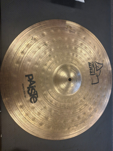 Used Paiste ALPHA POWER RIDE 20 Cymbal 20