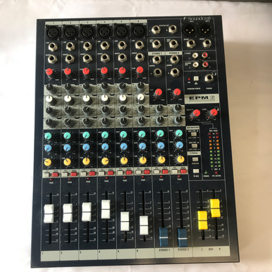 Used Soundcraft EPM-6 Compact Mixer