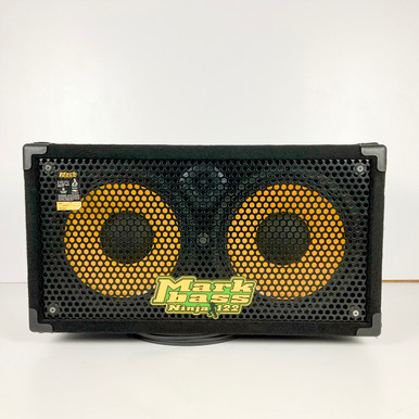 Used Markbass New York Ninja 122 Bass Guitar Cabinet 2 x 12