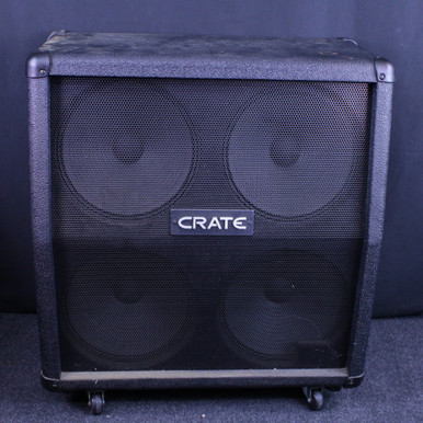 Used Crate G412SL CAB 4 x 12 Guitar Speaker Cabinet 4 x 12