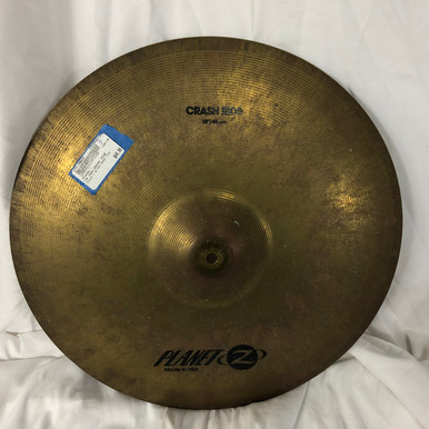Used Planet Z 18 INCH CRASH/ RIDE Crash Cymbal 18