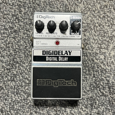 Used DIGITECH DIGIDELAY DIGITAL DELAY Guitar Pedal