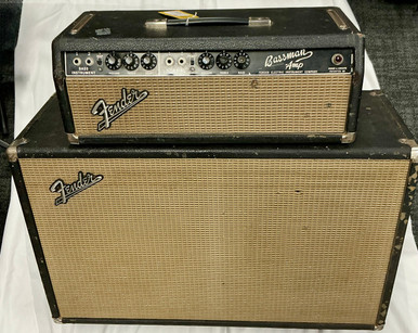 Used Fender 1964 2X12 BASSMAN CABINET Vintage Tube Guitar Combo