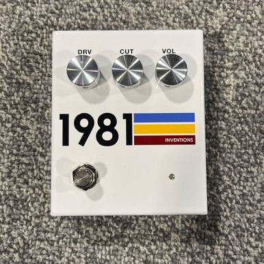 Used 1981 INVENTIONS DRV OVERDRIVE Guitar Pedal