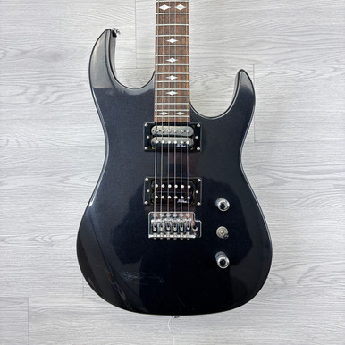 Used BC Rich ASM 1 S Type Electric Guitar Black 6-String