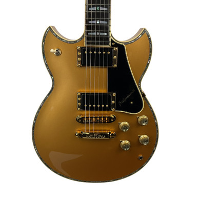 Used Yamaha SG3000 Double Cut Electric Guitar Goldtop 6-String