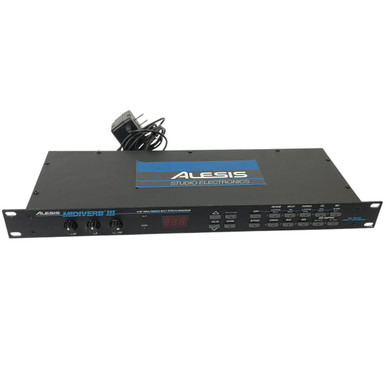 Used Alesis MIDIVERB III Pro Sound Effects Unit