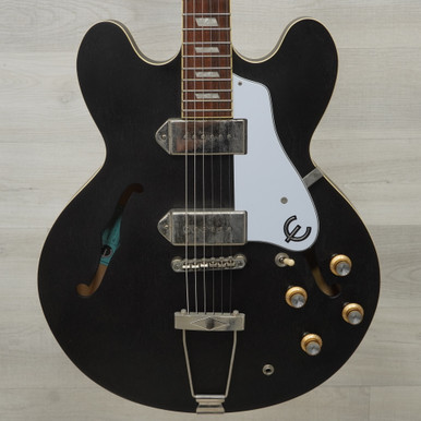 Used Epiphone Casino Worn Semi-hollow Electric Guitar Black