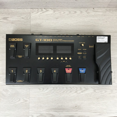 Used Boss GT-100 FX PROCESSOR Floorboard Effect