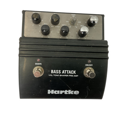 Used Hartke BASS ATTACK Bass Pre-Amp Pedal
