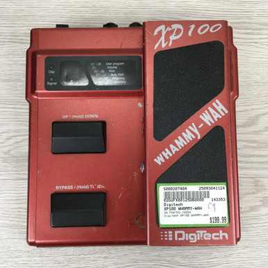 Used Digitech XP100 WHAMMY-WAH Wah Pedal
