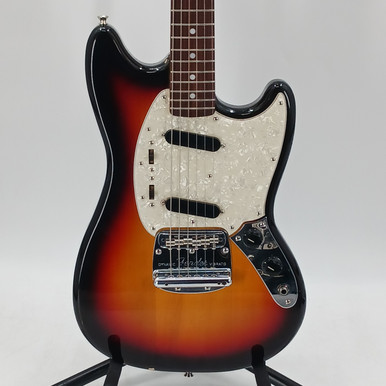 Used Fender MUSTANG MG-65 MADE IN JAPAN Offset Double Cutaway