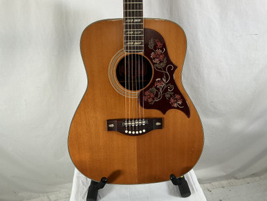 Used Yamaha AS-IS BRIDGE LIFT FG-300 RED LABEL Vintage Solid Top