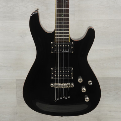 Used Ibanez SZ320 Offset Double Cutaway Electric Guitar Black 6-String