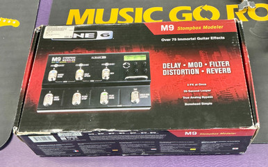 Used Line 6 M9 Floorboard Amp Modeling + FX Used Line 6 M9 Floorboard Amp Modeling + FX