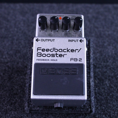Used Boss FB-2 FEEDBACKER BOOSTER Boost Pedal