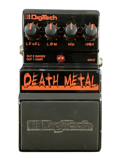 Used Digitech DEATH METAL DISTORTION PEDAL Distortion Pedal