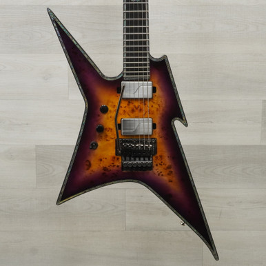 Used Bc Rich Ironbird Extreme Exotic Left Handed Electric Guitar