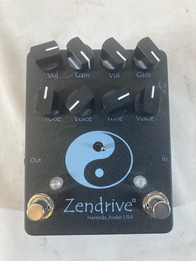 Used Hermida ZENDRIVE SQUARED Overdrive Pedal