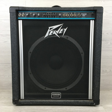 Used Peavey TKO 80 BASS COMBO 1 x 15 Bass Combo Amplifier 1 x 15