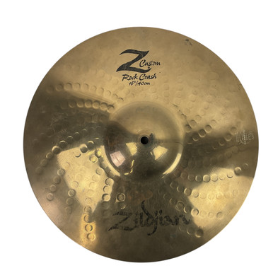 Used Zildjian Z CUSTOM ROCK CRASH 16IN Crash Cymbal 16