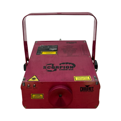 Used Chauvet SCORPION STORM RGX LASER Moving Light