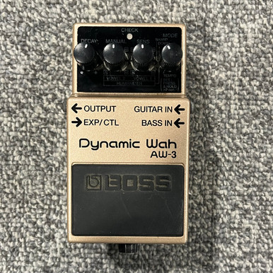 Used BOSS AW-3 DYNAMIC WAH Guitar Pedal