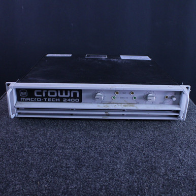 Crown社のパワーアンプ「Macro-Tech 2400」　　2台セット Used Crown MACRO-TECH 2400 POWER AMP Power Amplifier