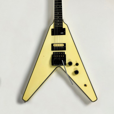 Used Washburn FV-20V 1984 Electric Guitar White 6-String