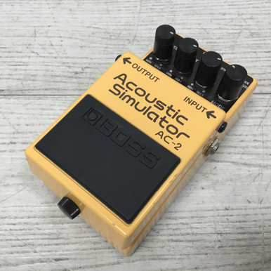 Used Boss AC-2 ACOUSTIC SIMULATOR Guitar Effects Pedal