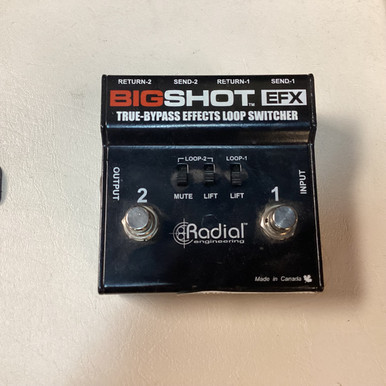 Used Radial BIGSHOT EFX A/B/Y Switch