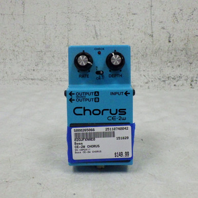 Used Boss CE-2W CHORUS Chorus Pedal