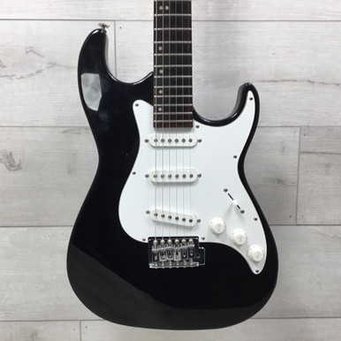 Used Samick GREG BENNETT MB-1 MALIBU S Type Electric Guitar Black