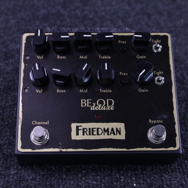 FRIEDMAN BE-OD DELUXE PEDAL 美品 Friedman BE-OD Deluxe Dual Overdrive Pedal - Clockworks Edition