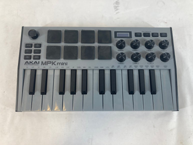 Used Akai MPK Mini Special Edition Grey MIDI Controller