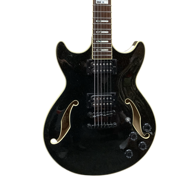 Used Ibanez AM77-NBK-12-02 Electric Guitars Black Electric