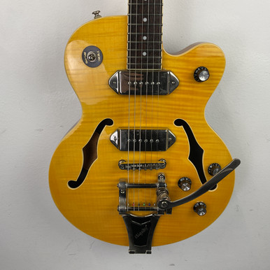 Used Epiphone WILDKAT AN Semi-Hollow Electric Guitar Natural 6-String