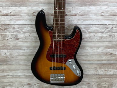 Used Ken Smith KSD PROTO J 5 STRING J Type Bass Guitar Sunburst 5