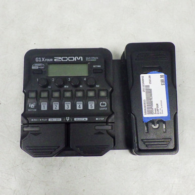 Used Zoom G1XFOUR Guitar Effects Pedal
