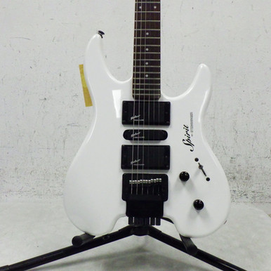 Used Steinberger SPIRIT GU-DELUXE Super S Electric Guitar White 6