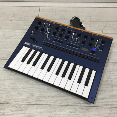 Used Korg MONOLOGUE DARK BLUE 25-Key Synthesizer 25-Key