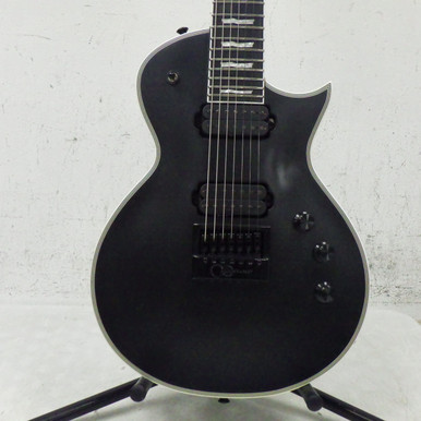Used ESP EII ECLIPSE 7 EVERTUNE LP Type Electric Guitar Black 7-String