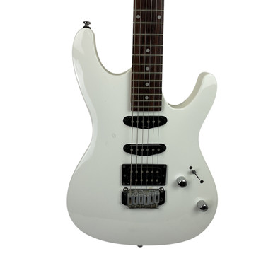 Used Ibanez GIO GSA60 S Type Electric Guitar White 6-String