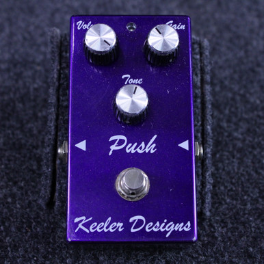 Used KEELER DESIGNS PUSH BOOST PEDAL Boost Pedal
